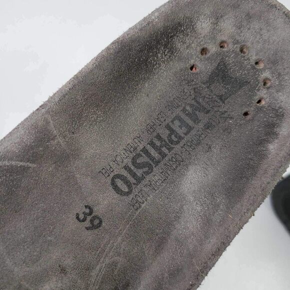 Mephisto Women's Sandals in Metallic and Black - Picture 5 of 10